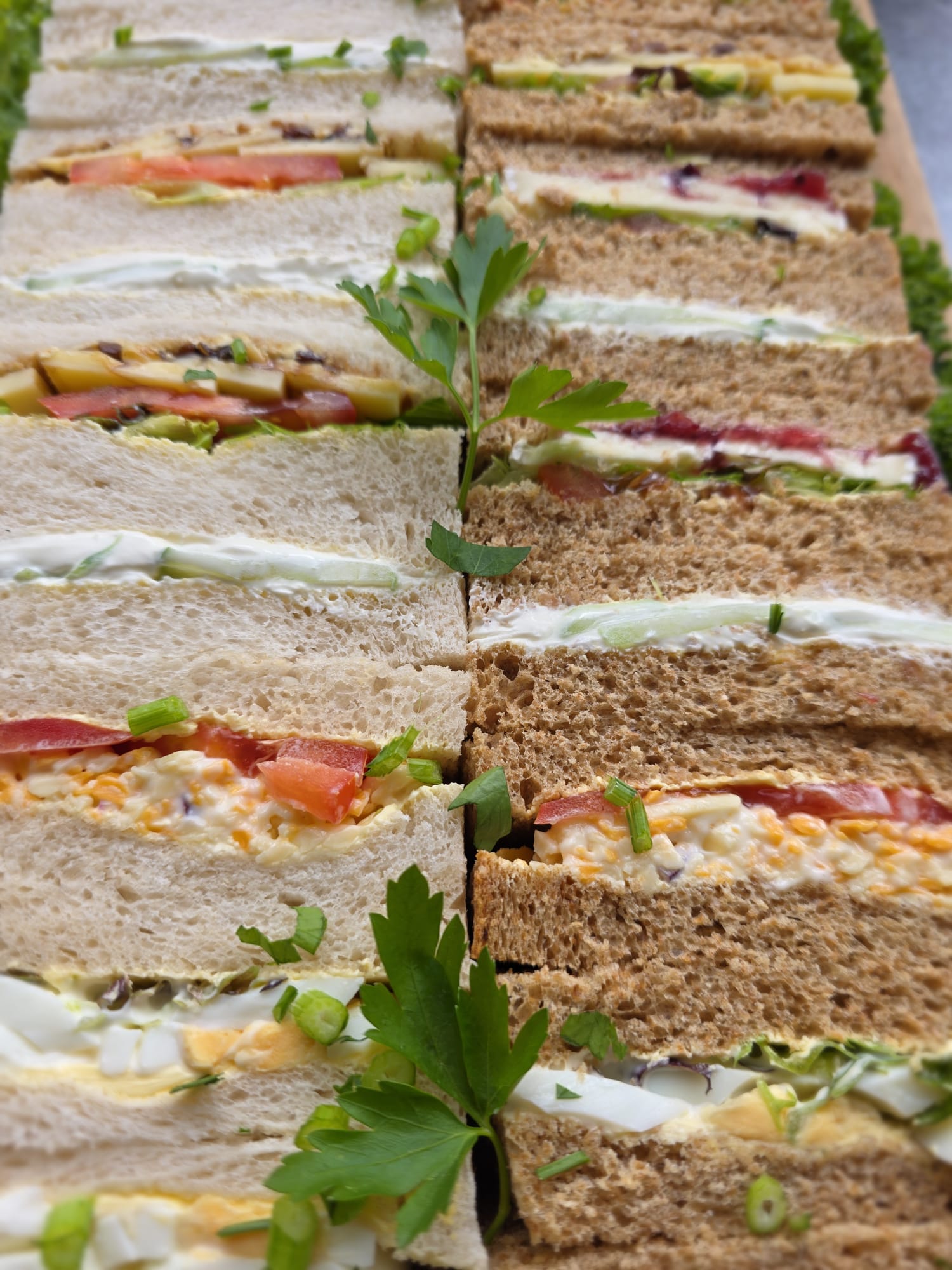 Artisan sandwich platter