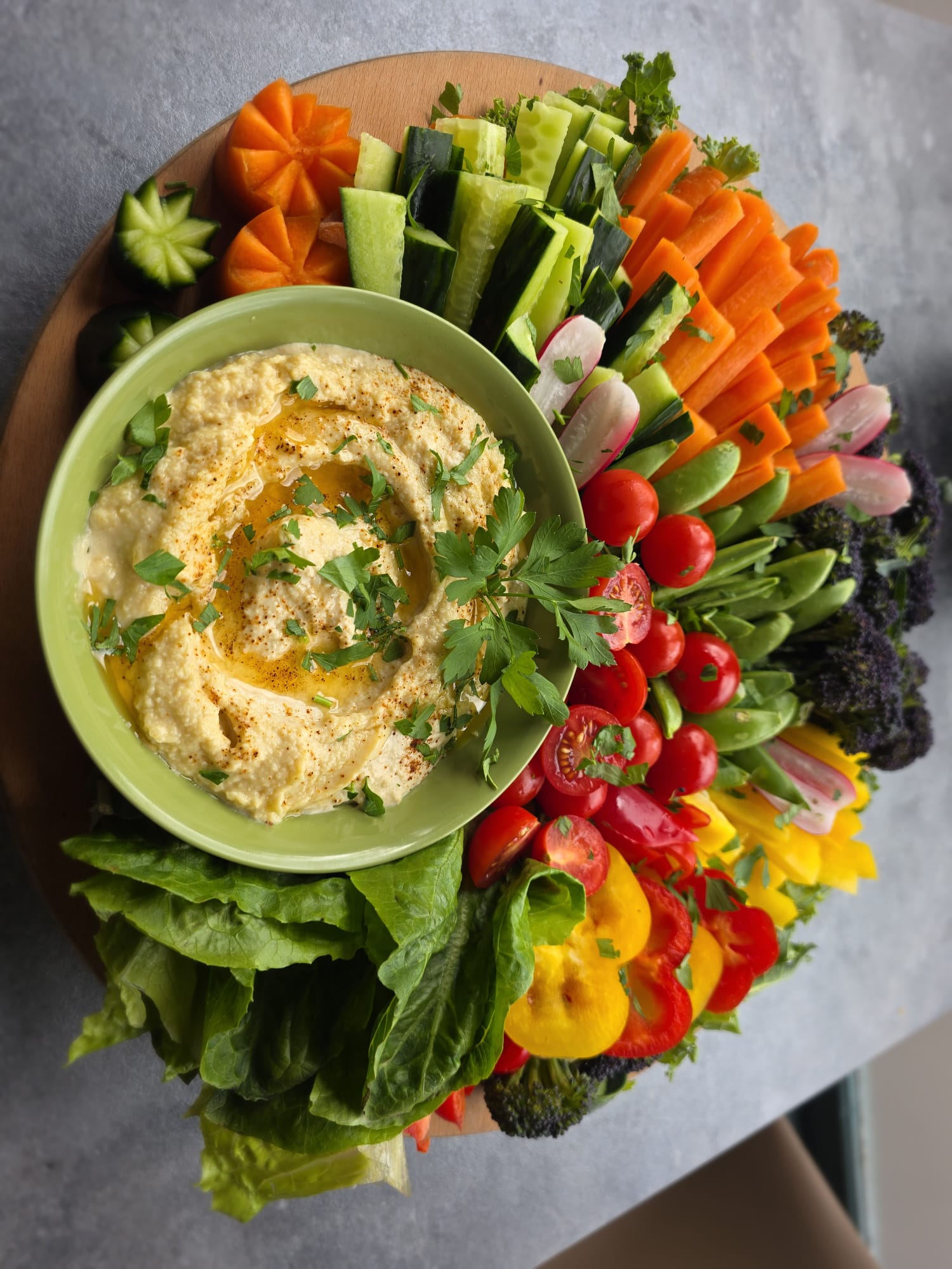Vegan garden board