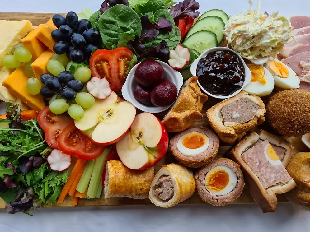 Large celebration spread